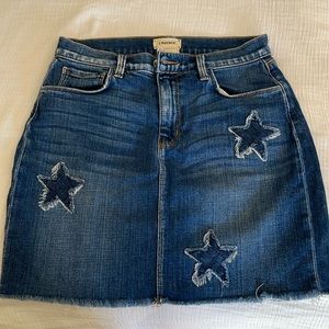 L’Agence Estella Denim Skirt in size 26.